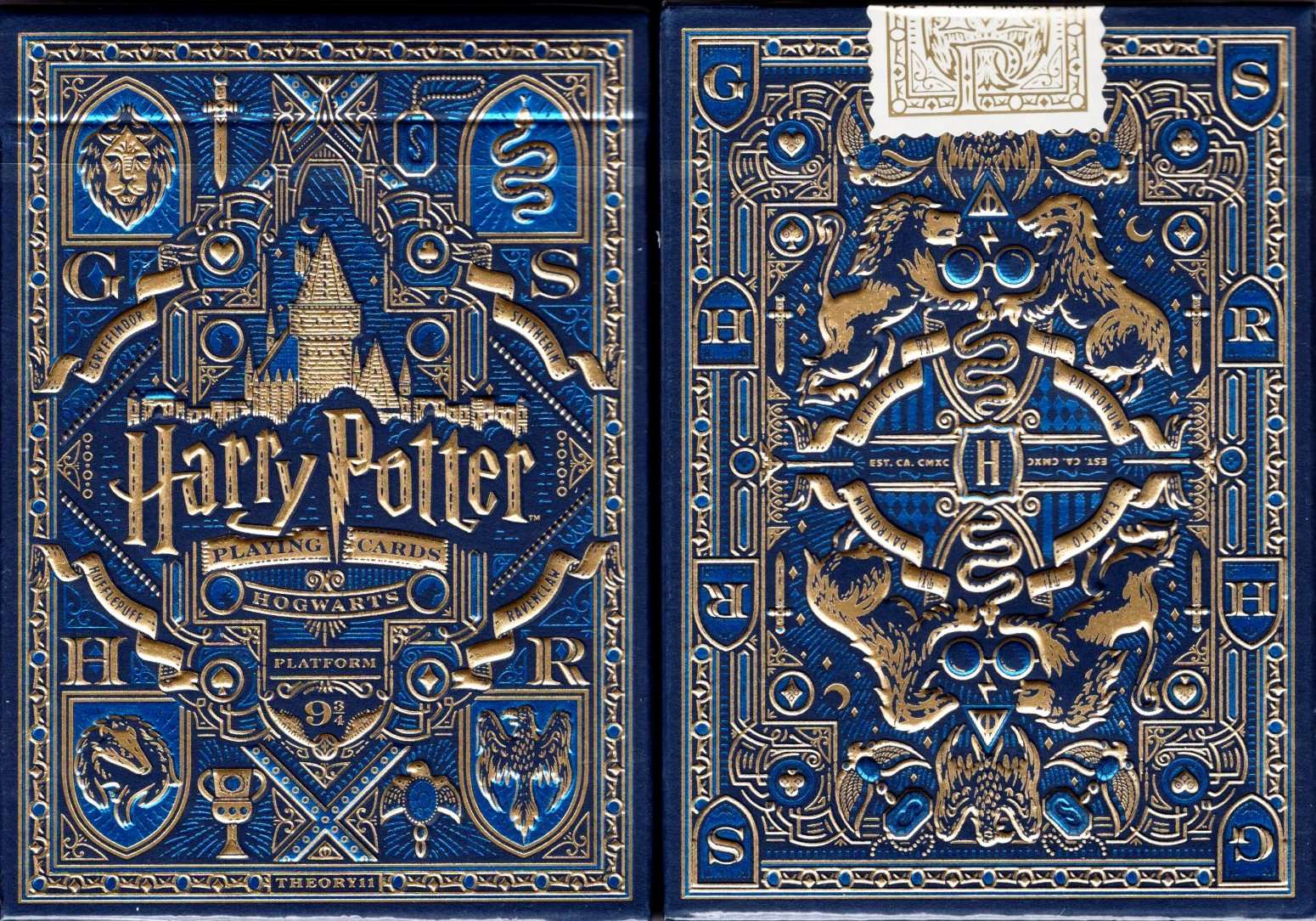 Harry Potter Ravenclaw Blue Playing Cards by Theory11 - Image 7
