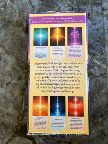 Healing Energy Oracle Cards Blue Angel - Image 2