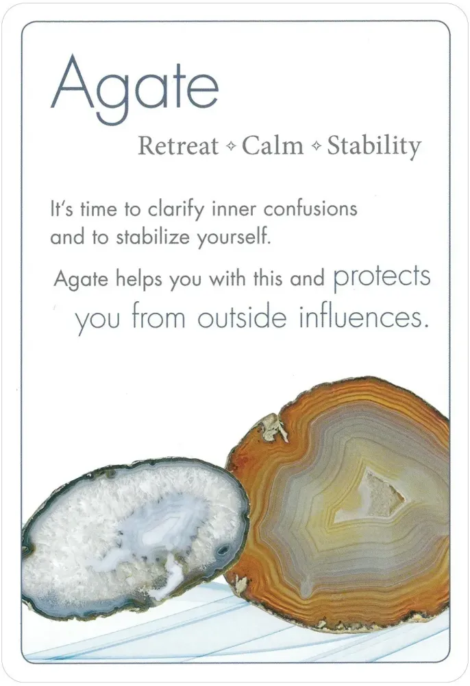 Healing Stones: 33 Cards for Health, Vital Energy and Power - Image 2