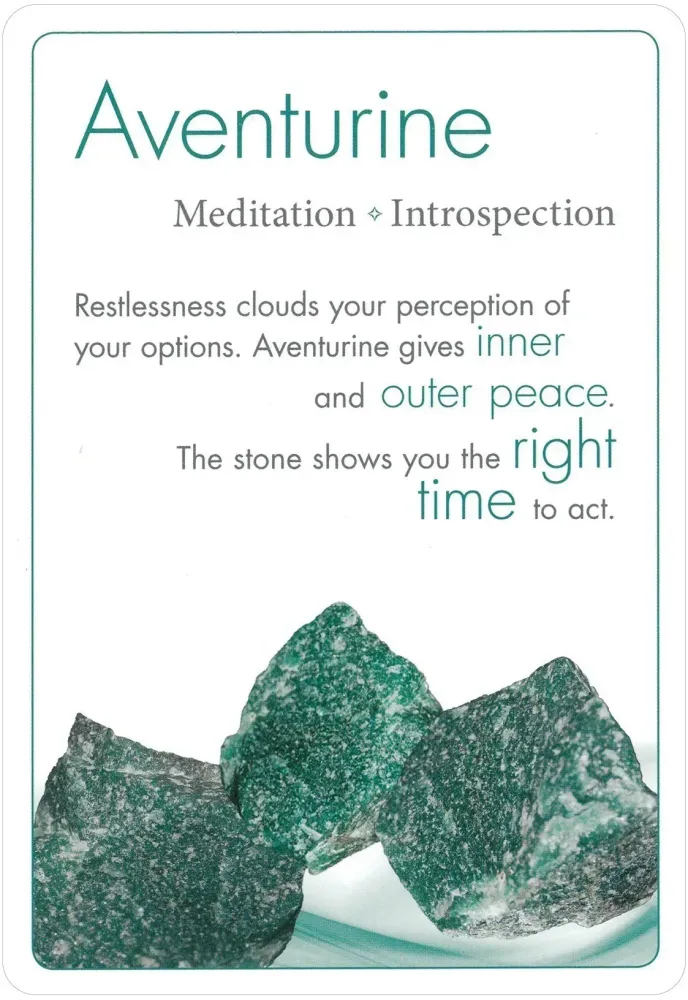 Healing Stones: 33 Cards for Health, Vital Energy and Power - Image 6