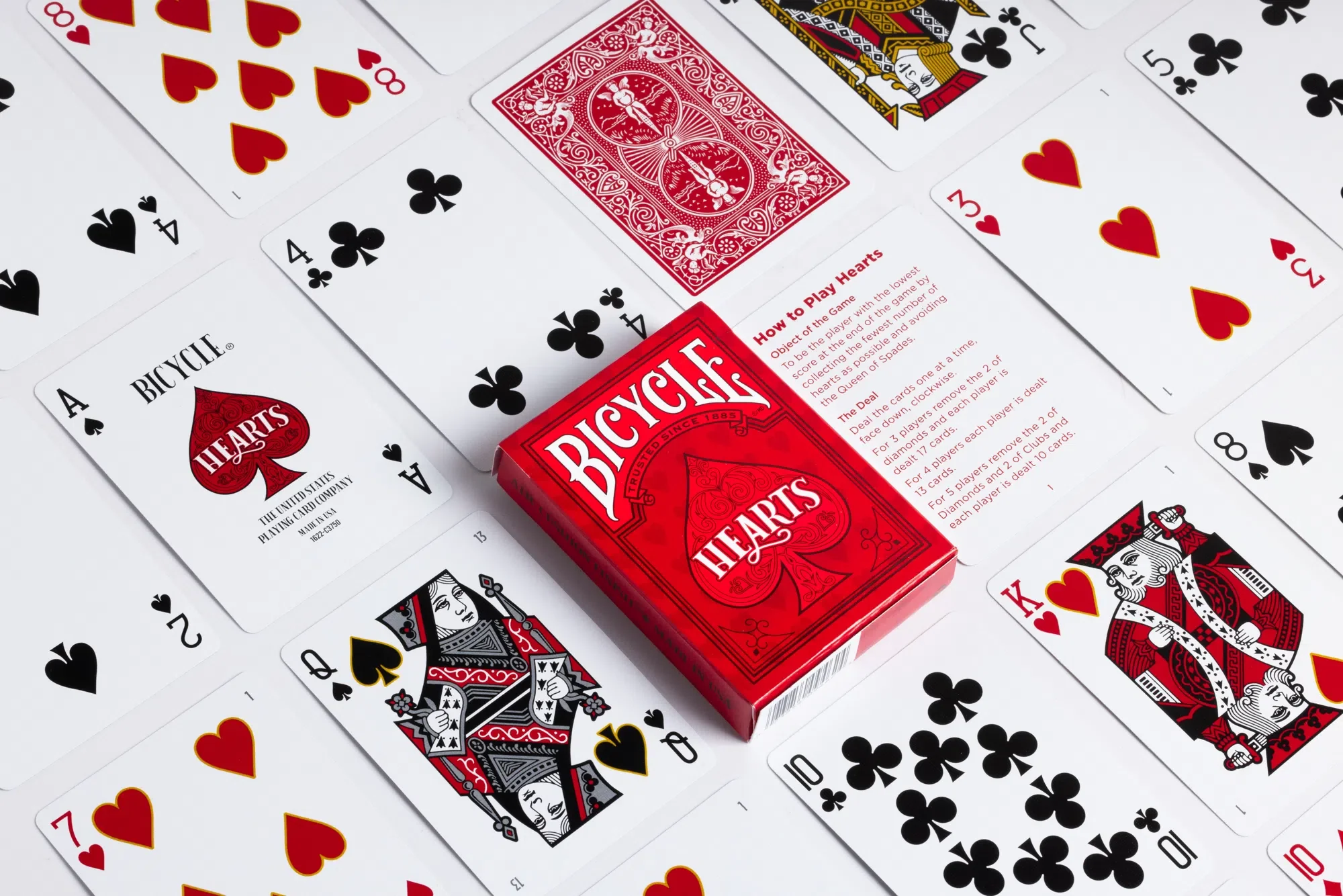 Hearts Bicycle Playing Cards - Twists and Turns Await! - Image 2