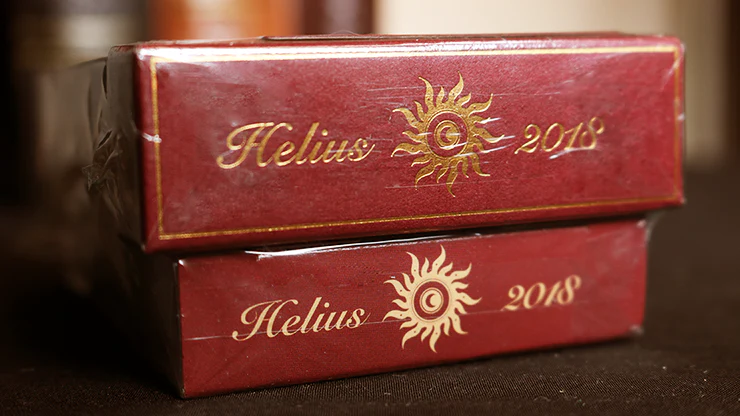 Helius Sun Deluxe 2 Deck Set (Classic & Deluxe) Playing Cards USPCC - Image 2