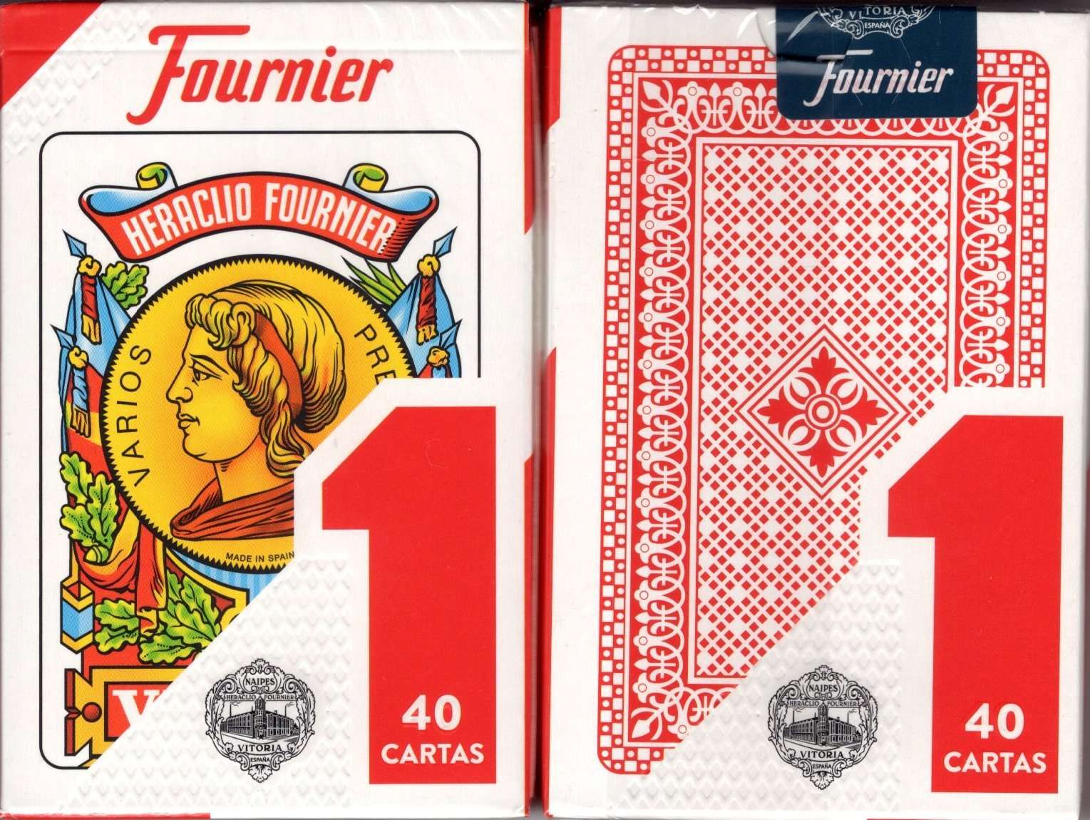 Heraclio Fournier No. 1 Spanish Playing Cards - Image 3