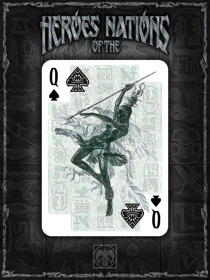 Heroes of the Nations Playing Cards USPCC - Image 3