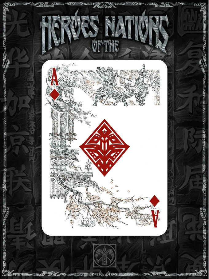 Heroes of the Nations Playing Cards USPCC - Image 4