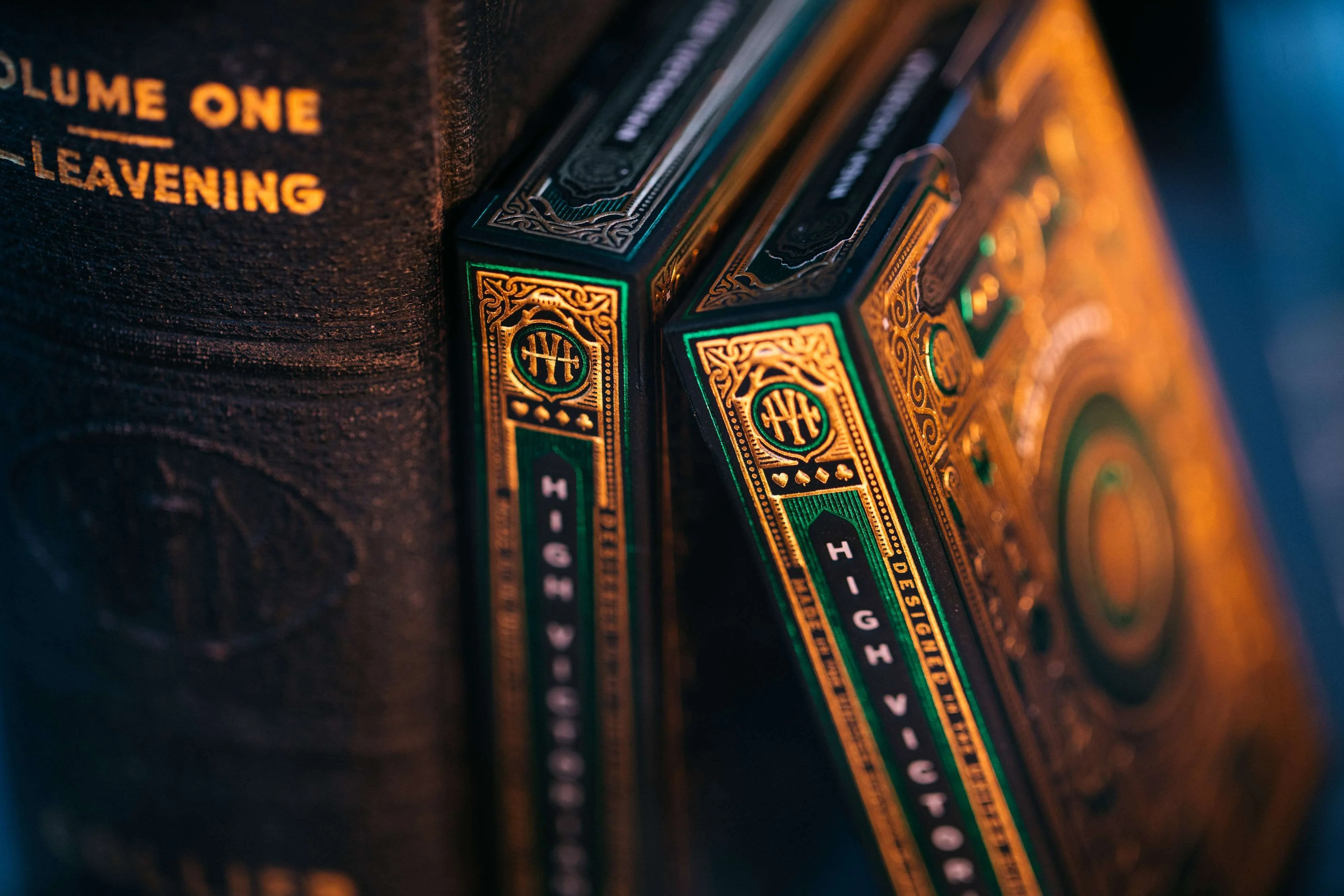 High Victorian Green Playing Cards by Theory11 - Image 2