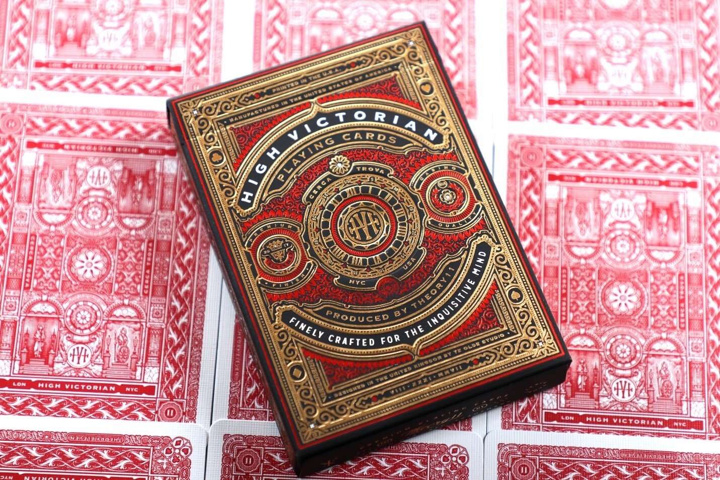 High Victorian Red Playing Cards by Theory11 - Image 4
