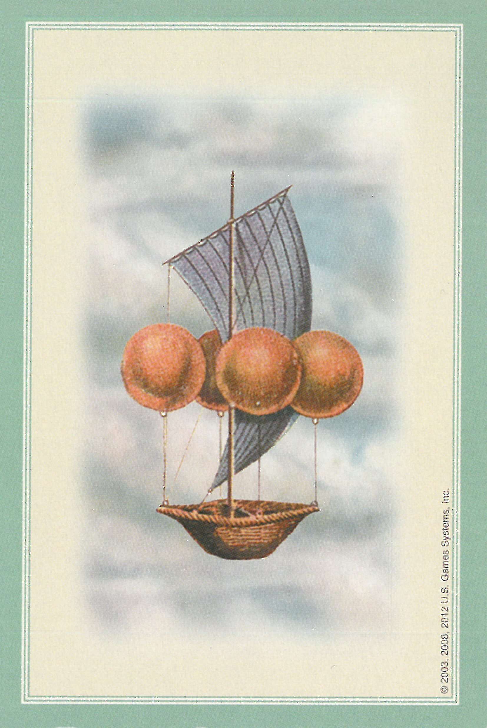 Historic Early Aviation 1783-1909 Playing Cards USGS - Image 2