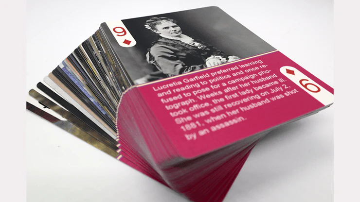 History Of American First Ladies Playing Cards WJPC - Image 4