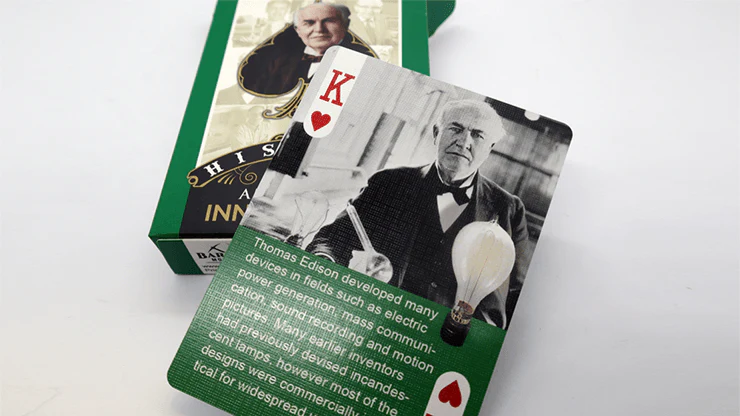 History of American Innovation Playing Cards WJPC - Image 2