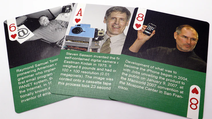 History of American Innovation Playing Cards WJPC - Image 4