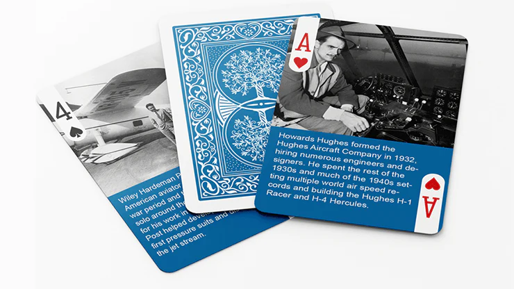 History Of Aviation Playing Cards WJPC - Image 6