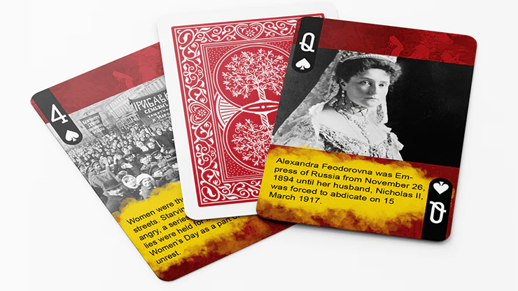 History Of Russian Revolution Playing Cards WJPC - Image 5