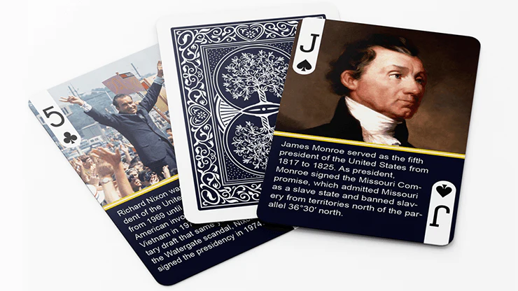History Of United States Presidents Playing Cards WJPC - Image 6
