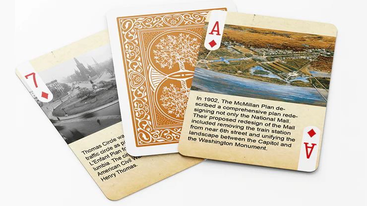 History Of Washington DC Playing Cards WJPC - Image 6