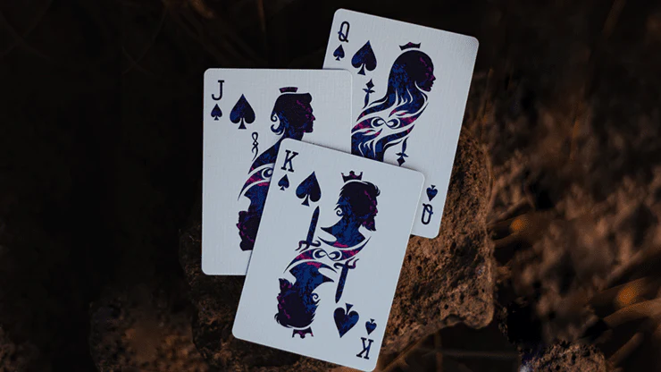 Holographic Foiled Nebula Playing Cards WJPC - Image 2