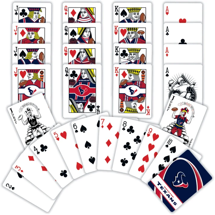 Houston Texans Playing Cards by Masterpieces - Image 2