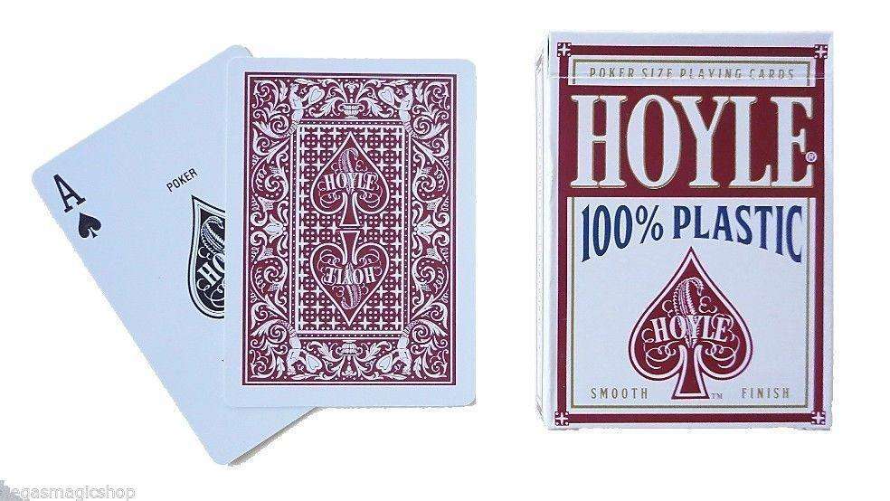 Hoyle 100% Plastic Red Playing Cards - Image 4