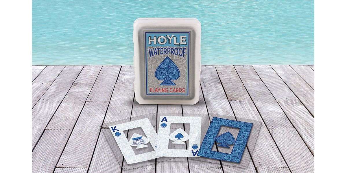 Hoyle Waterproof Clear Plastic Playing Cards - Image 3