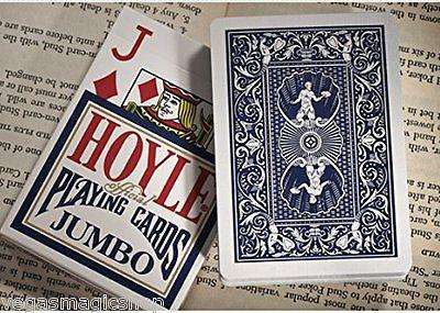 Hoyle Jumbo Index Red & Blue Deck Set Playing Cards - Image 3