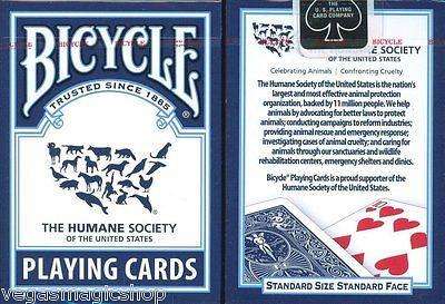 Humane Society Bicycle Playing Cards Deck - Image 2