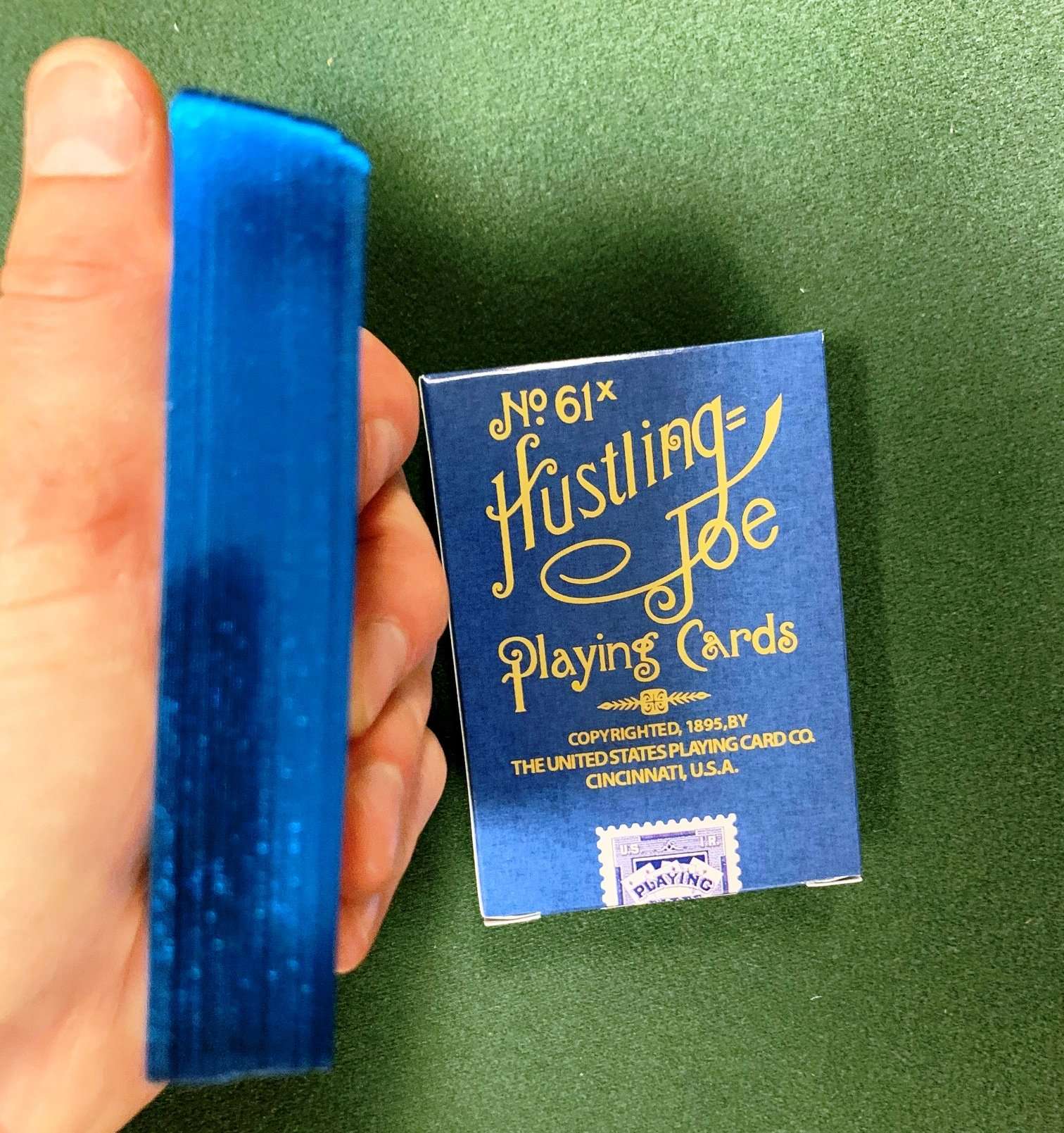 Hustling Joe Reproduction Gilded Playing Cards USPCC - Image 5