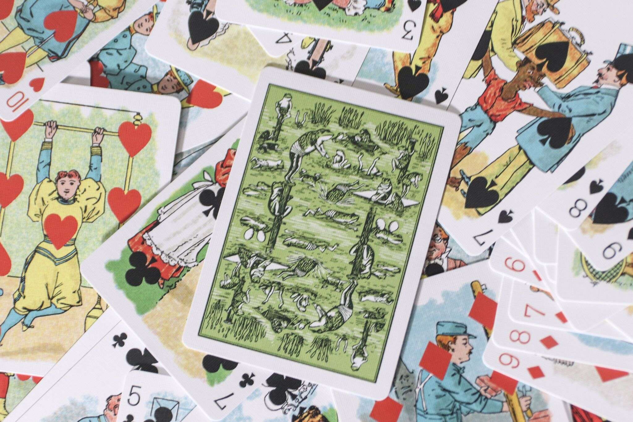 Hustling Joe Reproduction Gilded Playing Cards USPCC - Image 6