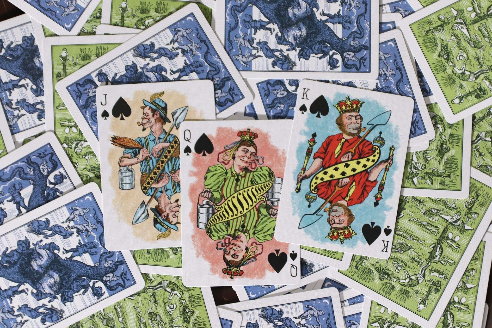 Hustling Joe Reproduction Playing Cards USPCC - Image 6