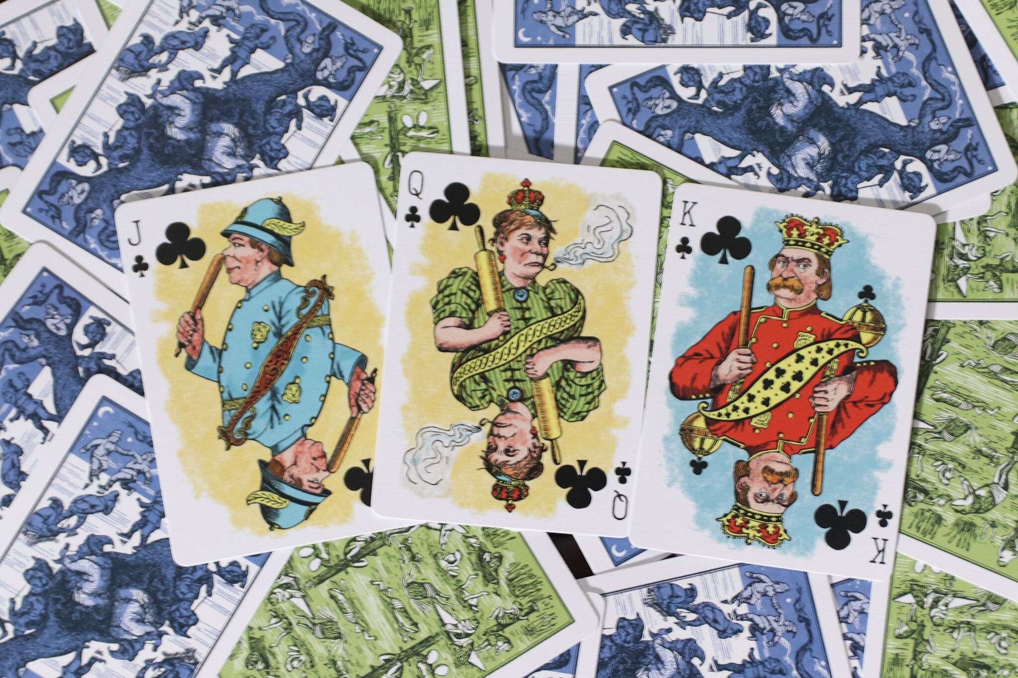 Hustling Joe Reproduction Playing Cards USPCC - Image 7