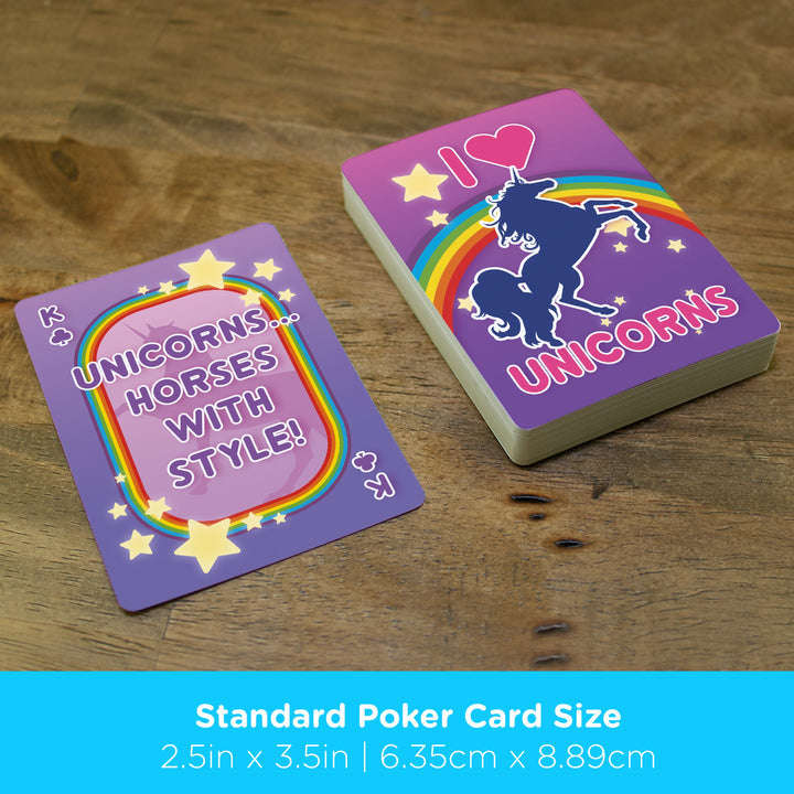 I Heart Unicorns Playing Cards Aquarius - Image 3