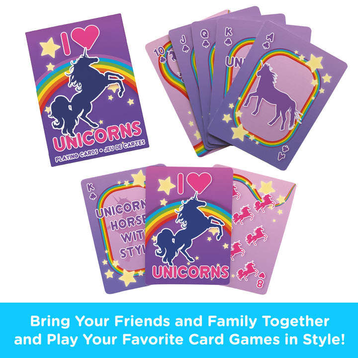 I Heart Unicorns Playing Cards Aquarius - Image 6