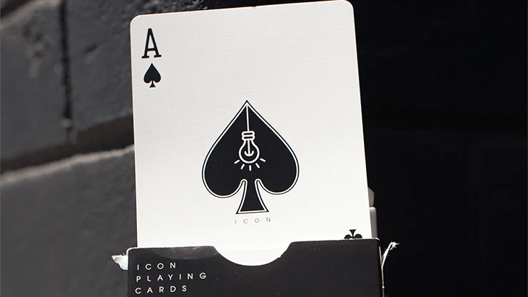 ICON BLK Playing Cards USPCC - Image 2