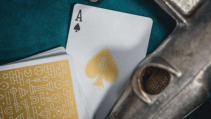 Icon Gold Playing Cards USPCC - Image 6