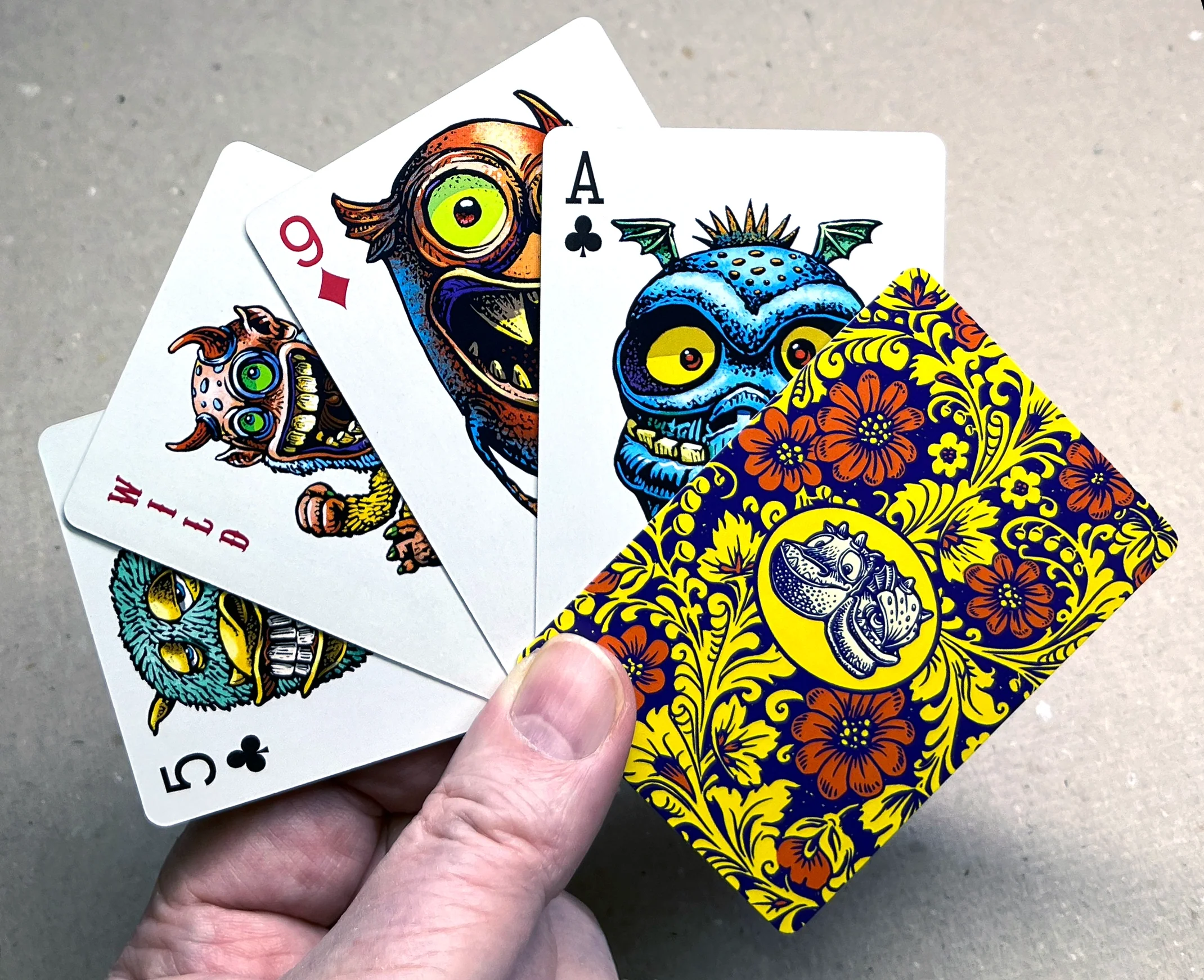 Imaginary Friends and Fiends Playing Cards - Image 4