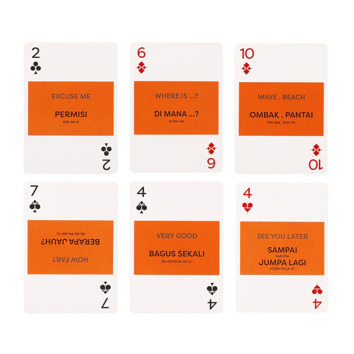Indonesian Lingo Playing Cards - Image 3