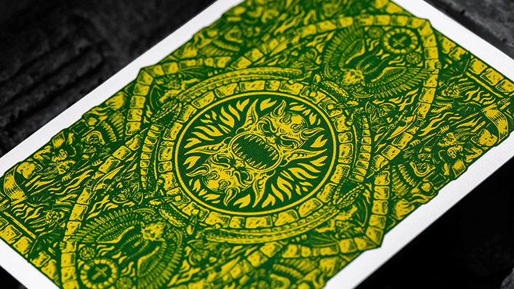 Inferno Emerald Blaze Playing Cards TPCC - Image 6