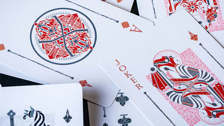 INFINITUM Ghost White Playing Cards WJPC - Image 2