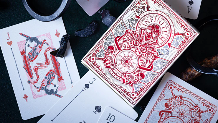 INFINITUM Ghost White Playing Cards WJPC - Image 6