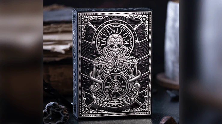 INFINITUM Midnight Black Playing Cards WJPC - Image 7