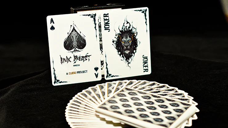 Ink Beast Gold Playing Cards LPCC - Image 2