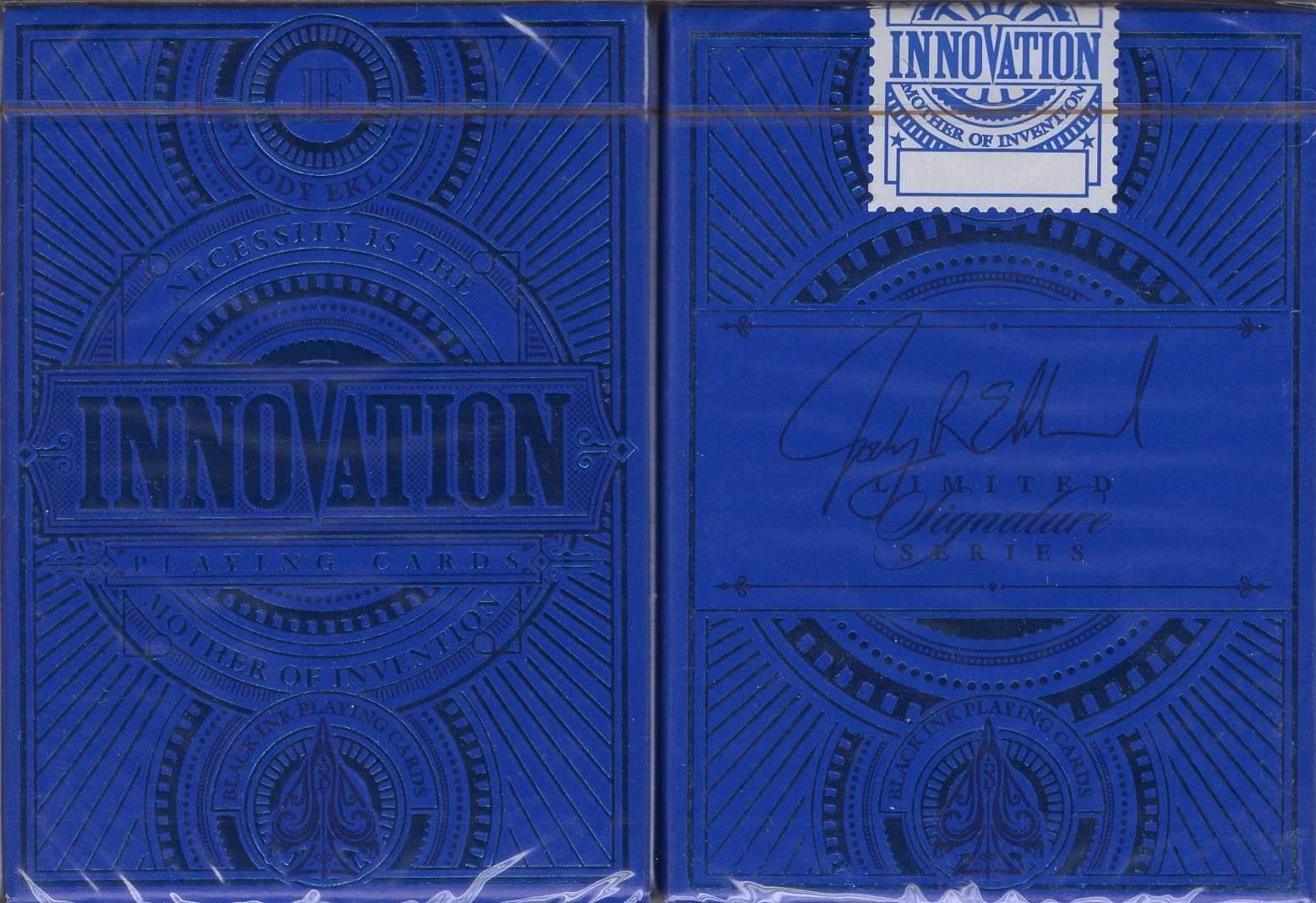 Innovation Blue Signature Playing Cards LPCC