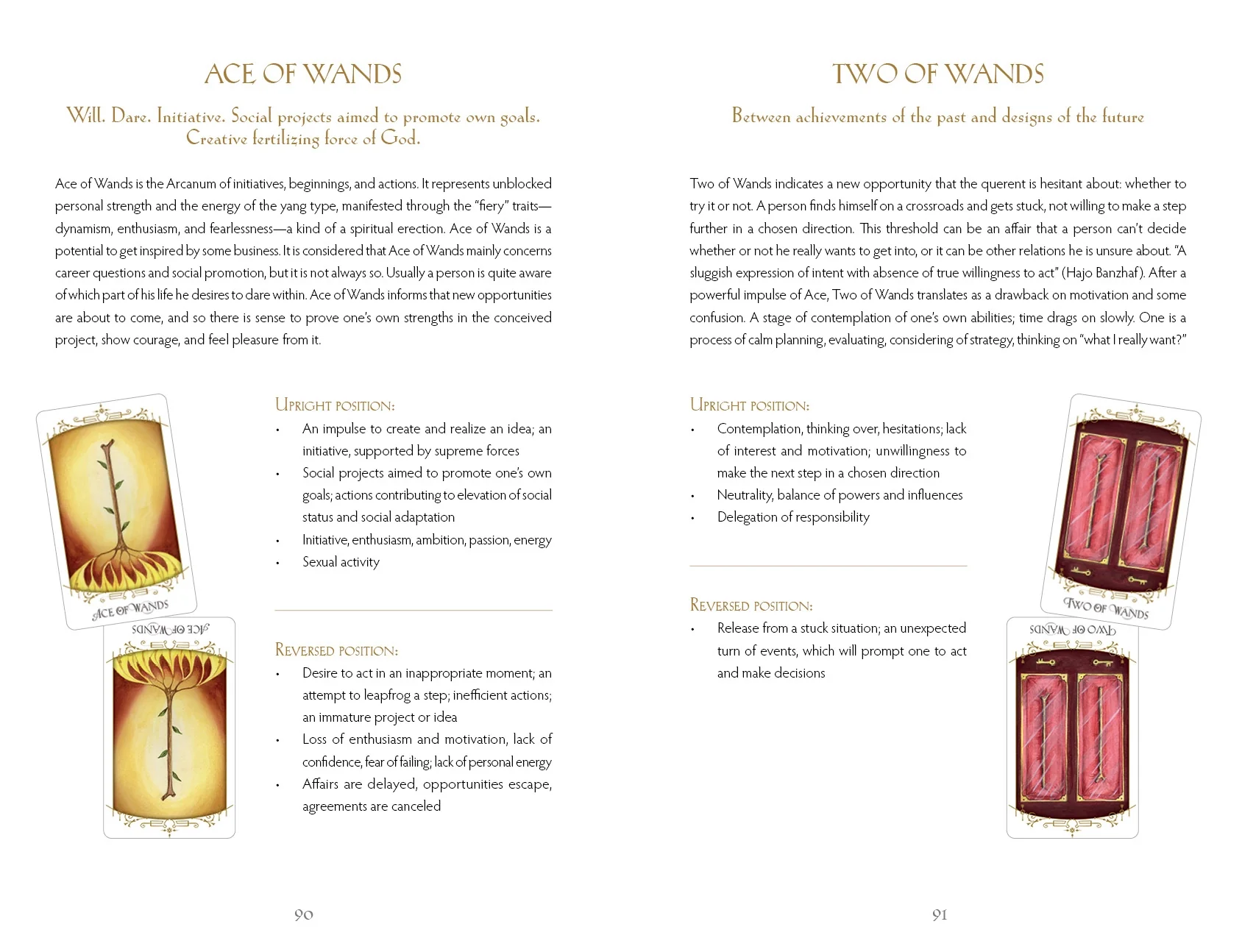 Insight Tarot Kit - Deck & Book Red Feather - Image 8