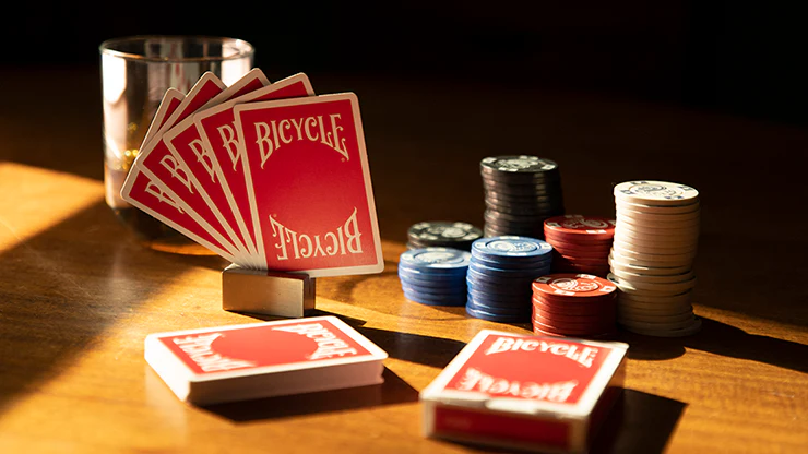 Insignia Back Red Bicycle Playing Cards - Image 2