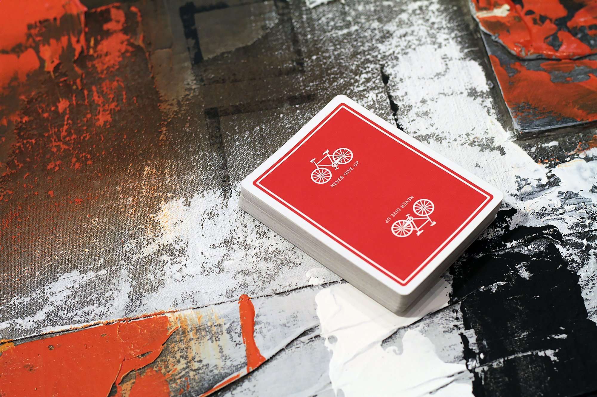 Inspire Red Marked Bicycle Playing Cards - Image 6