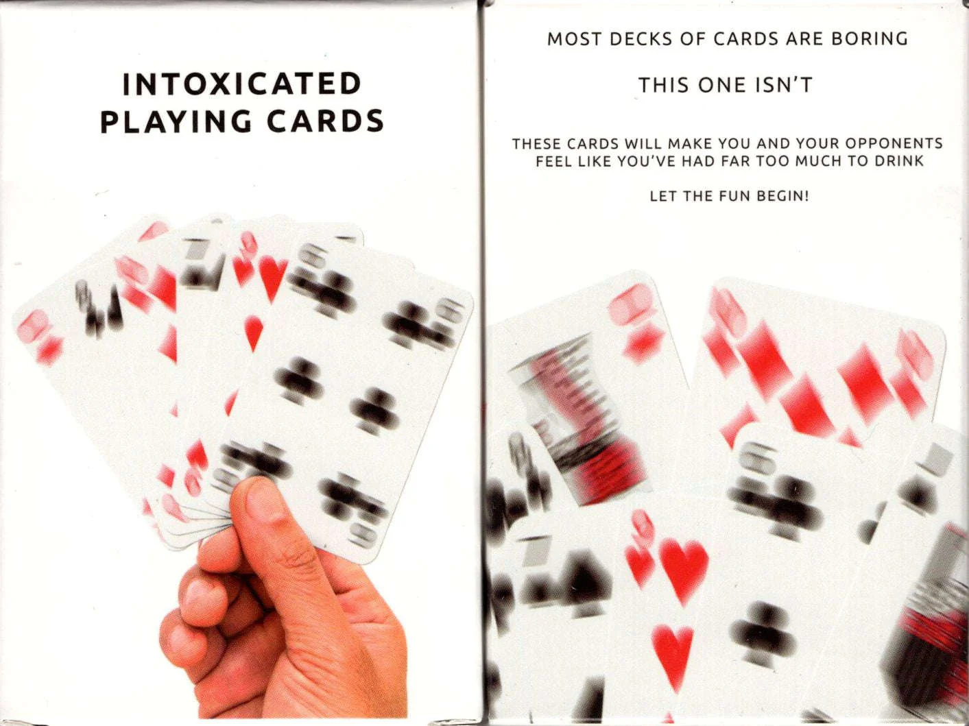 Intoxicated Playing Cards