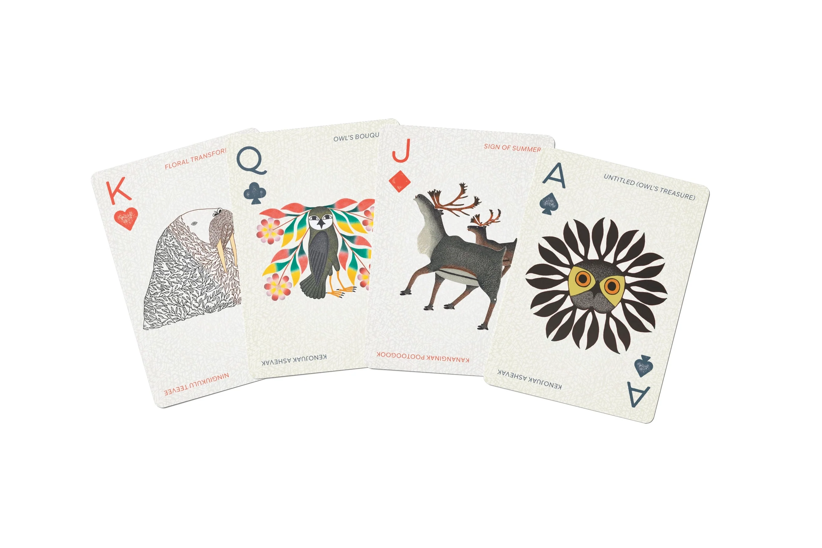 Inuit Art Playing Cards with Magnetic Tuck Box - Image 4