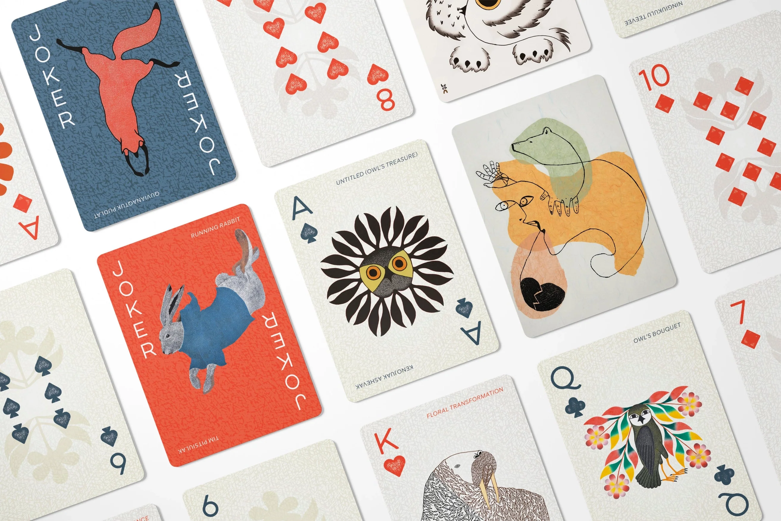 Inuit Art Playing Cards with Magnetic Tuck Box - Image 6