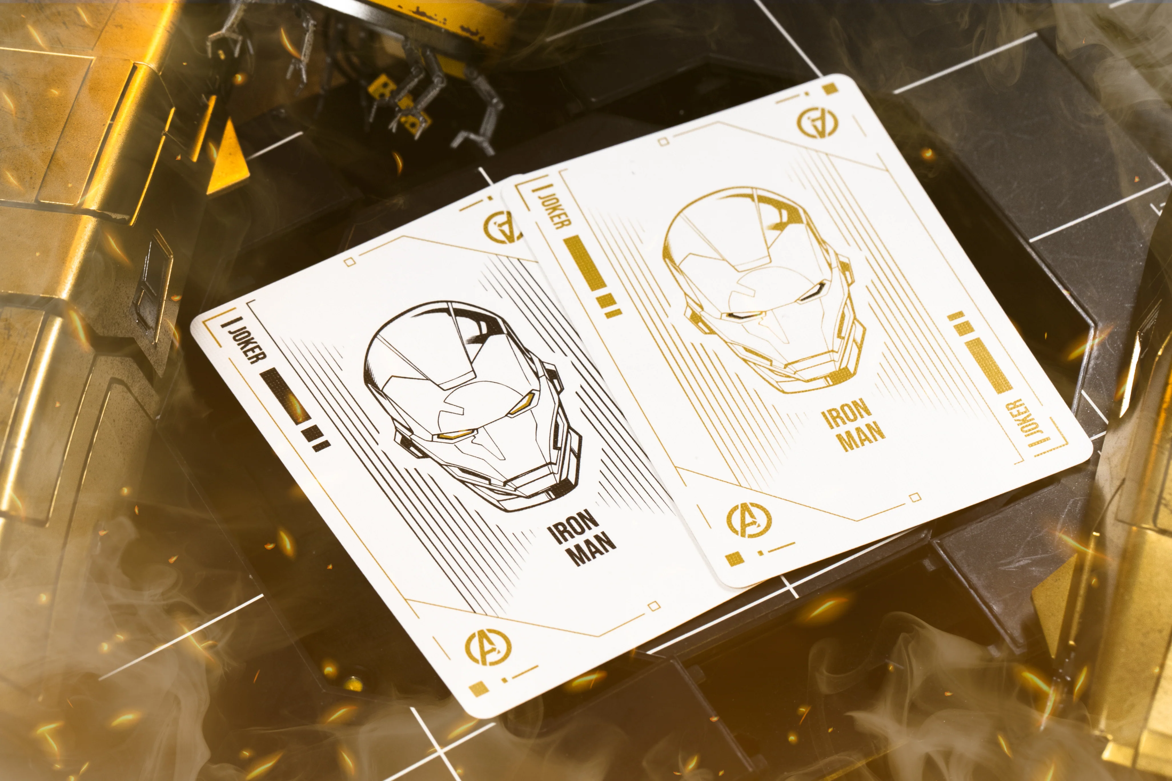 Iron Man Mark 21 Gold Playing Cards - Image 9