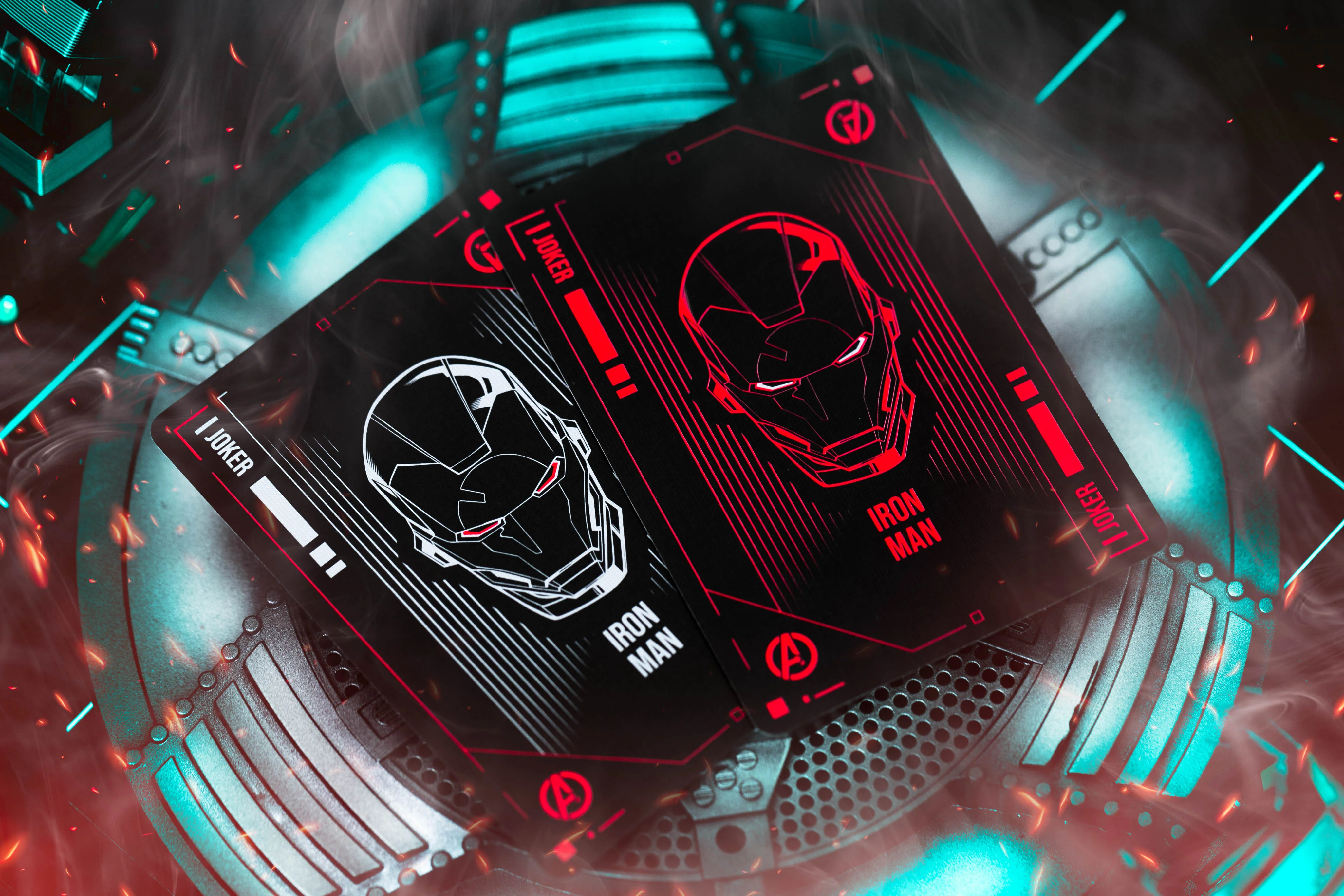 Iron Man Mark 33 Silver Playing Cards - Image 3