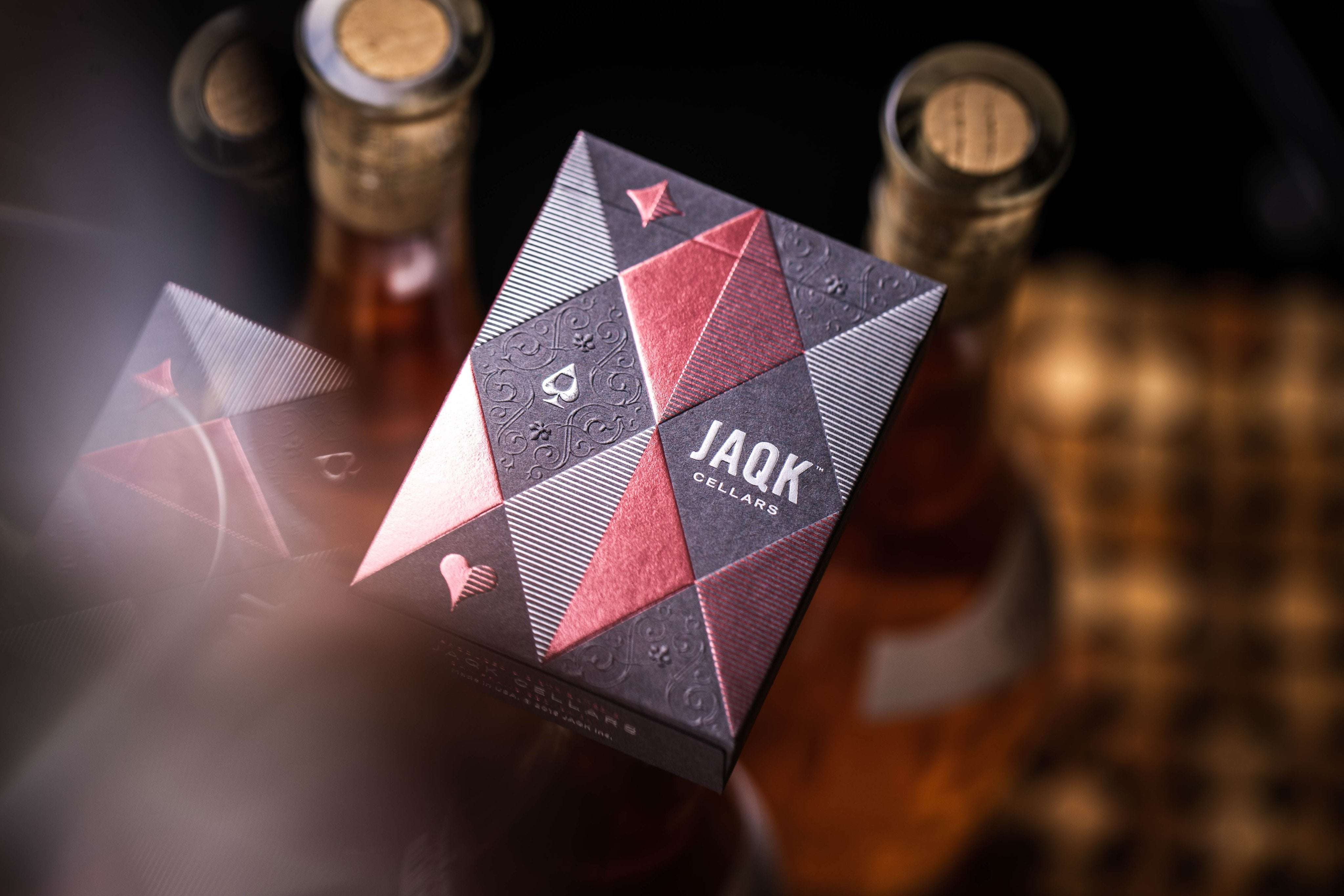 JAQK Cellars Rose Playing Cards USPCC - Image 6